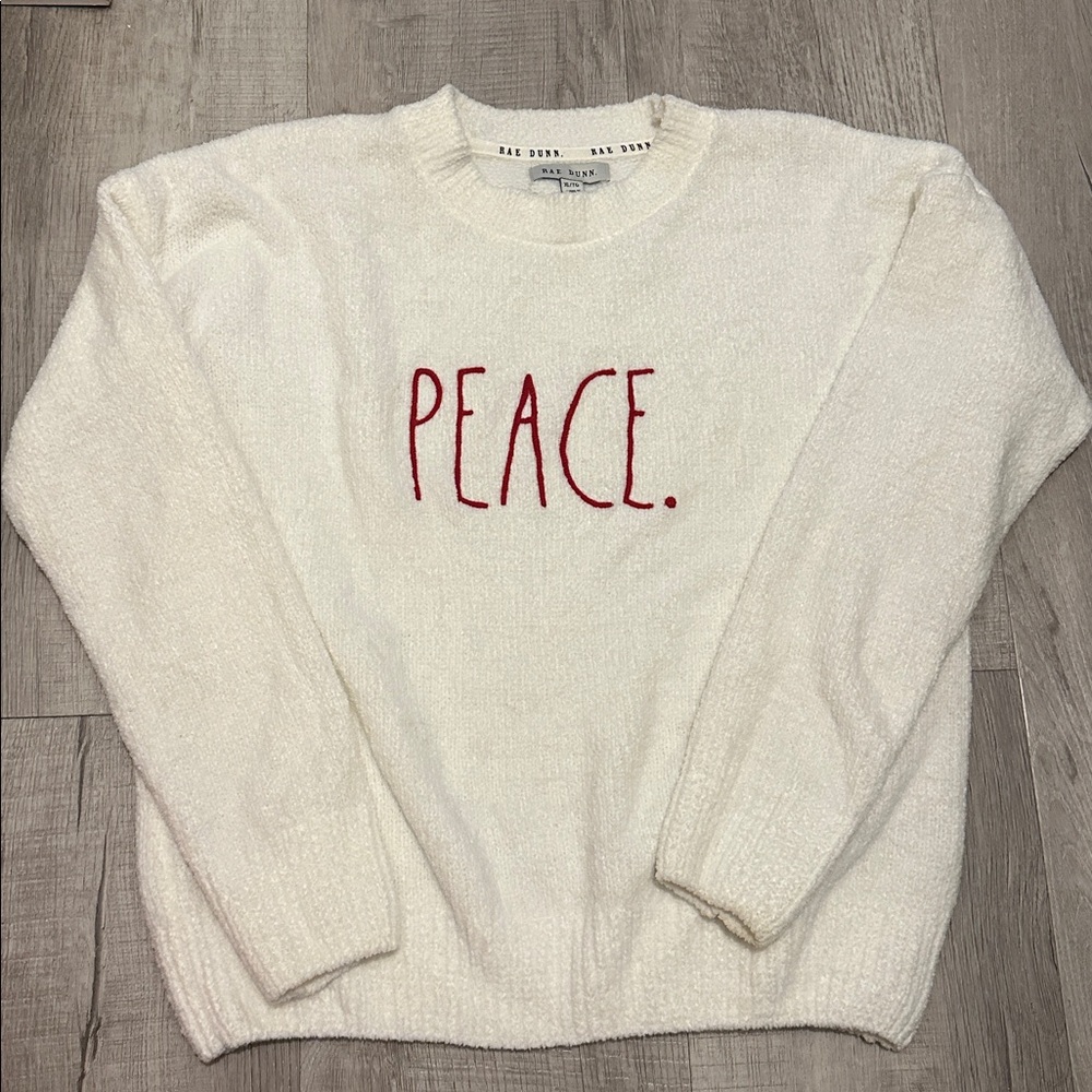 Women’s Rae Dunn PEACE Sweater